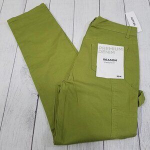 Reason Clothing Straight Fit Carpenter Pants Mens Size 32